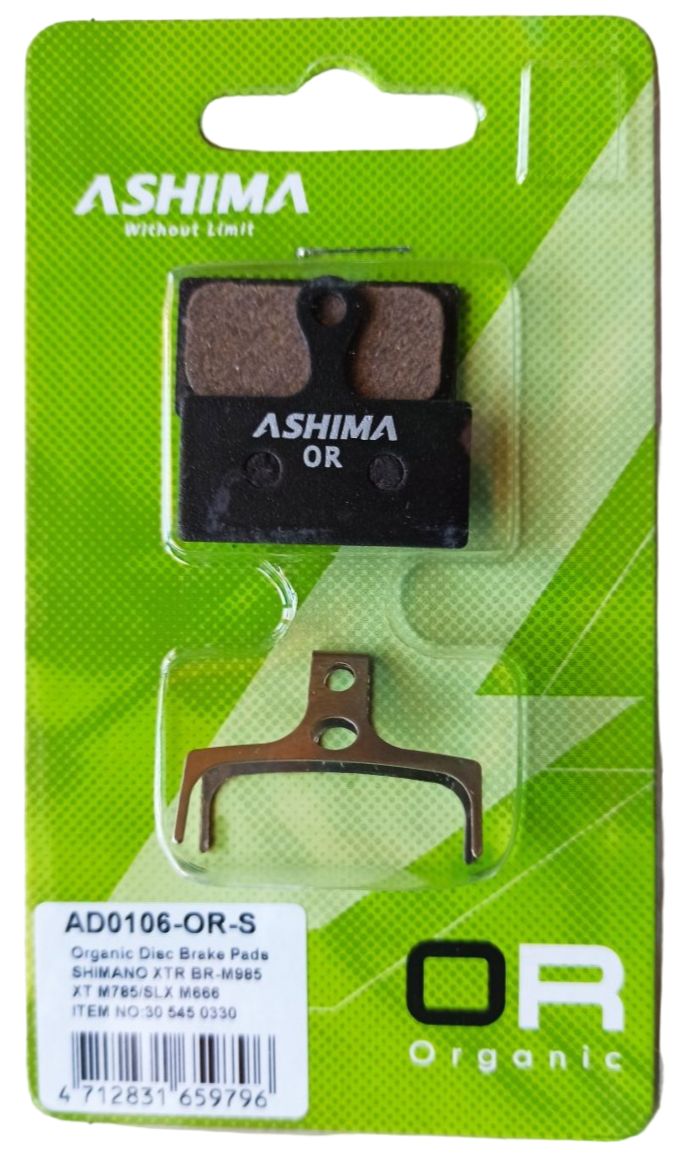 Ashima Pastiglie Shimano XTR-XT-SLX Organiche